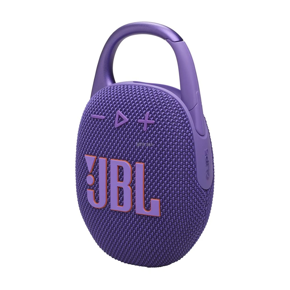 JBL Clip 5 nešiojama kolonėlė, spalva: violetinė