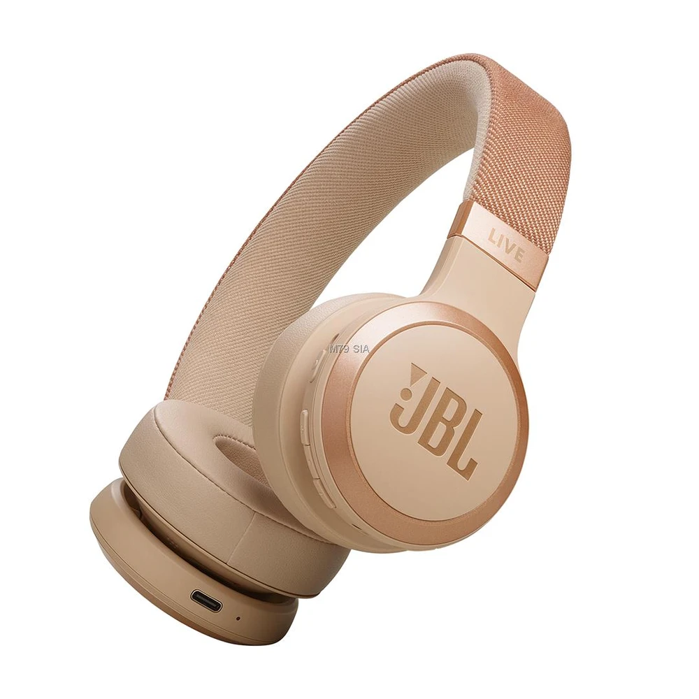 JBL Live 670NC belaidės ausinės, Smėlio spalvos
