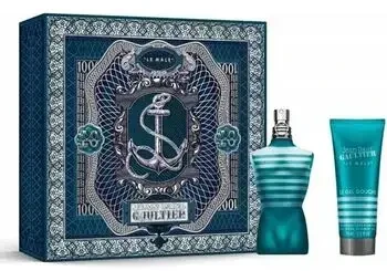Jean Paul Gaultier Le Male rinkinys vyrams (EDT, 75 ml + dušo želė, 75 ml)