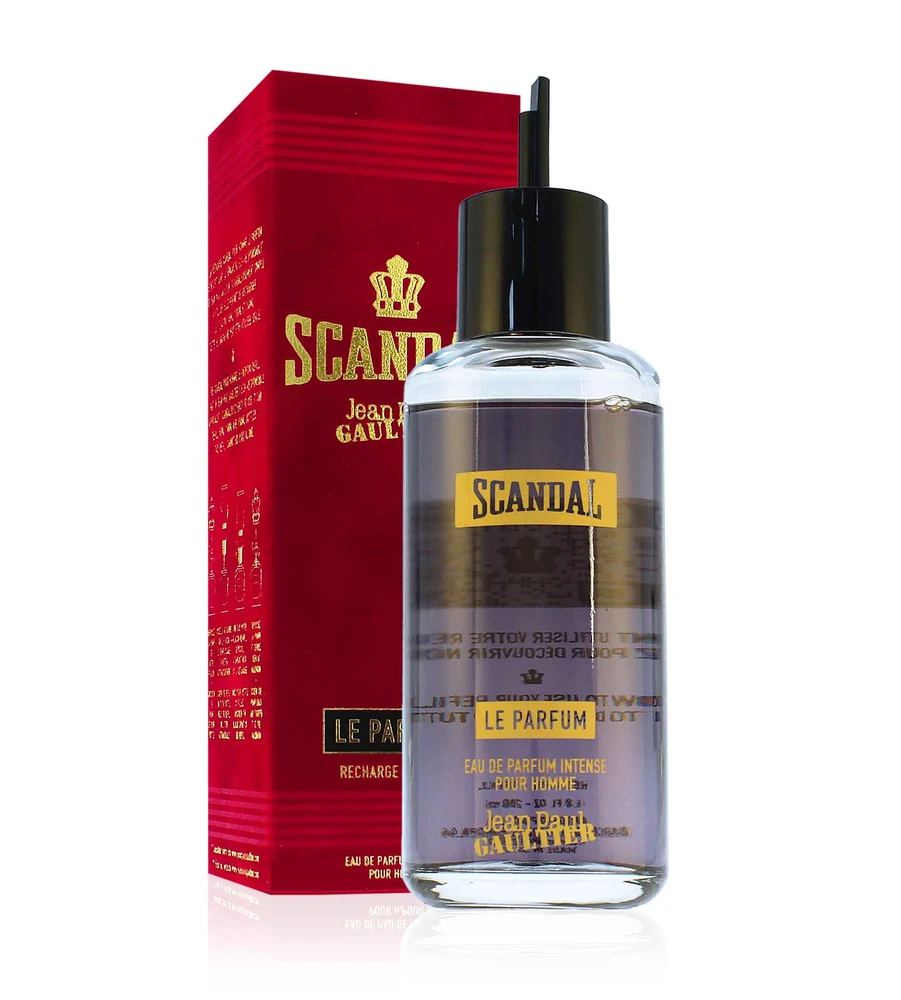 Jean Paul Gaultier Scandal Pour Homme Le Parfum EDP Intense Refill intensyvaus parfumuoto vandens vyrams papildymas, 200 ml