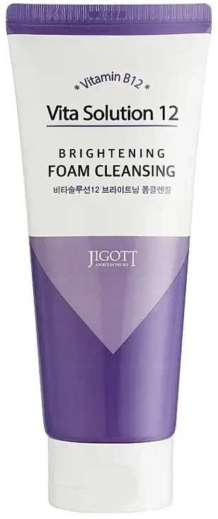 Jigott Vita Solution 12 Brightening Foam Cleansing 180 ml