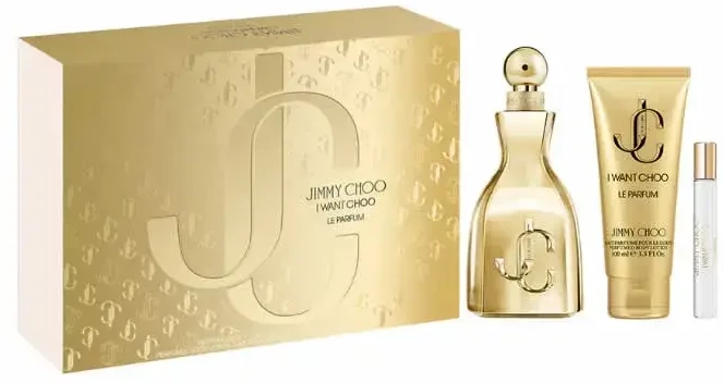 Jimmy Choo I Want Choo Le Parfum 3 dalių dovanų rinkinys