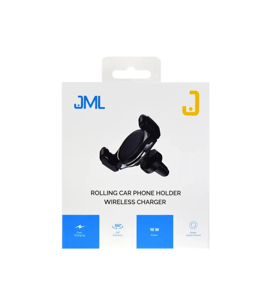 JML CH-108 automobilinis laikiklis – ROLS – 10W Inductive Charging