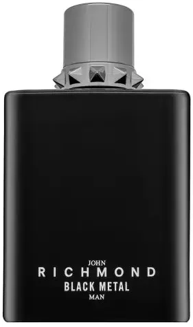 John Richmond Juodas Metal EDT tualetinis vanduo vyrams, 100 ml