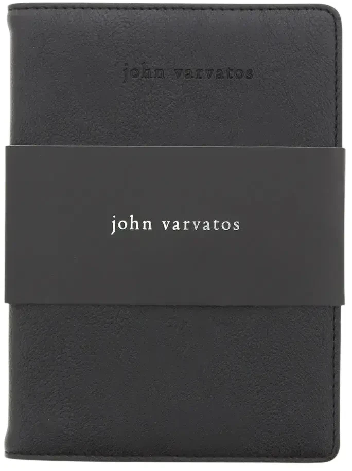 John Varvatos GWP Užrašų knygelė Juoda Unisex