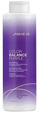 Joico Color Balance Violetinė Šampūnas šampūnas šviesiems / žiliems plaukams, 1000 ml