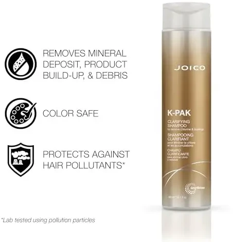 Joico K-PAK Gaivinantis Šampūnas atkuriamasis šampūnas dažytiems plaukams, 300 ml