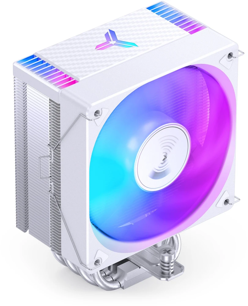 Jonsbo CR-1000MAX procesoriaus aušintuvas, 120mm, RGB – baltos spalvos