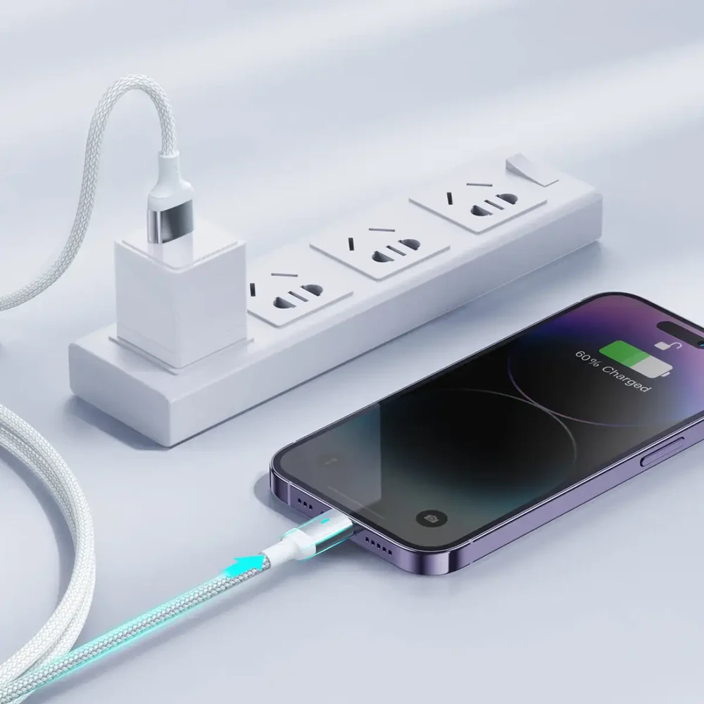 USB kabelis Joyroom S-CL020A10 Type-C iki Lightning 20W 2,0m baltas