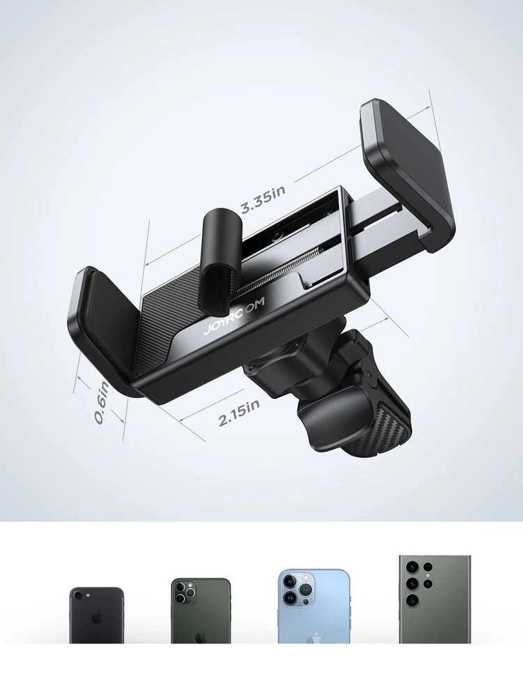 Automobilinis telefono laikiklis Joyroom JR-ZS377 (air vent) juodas