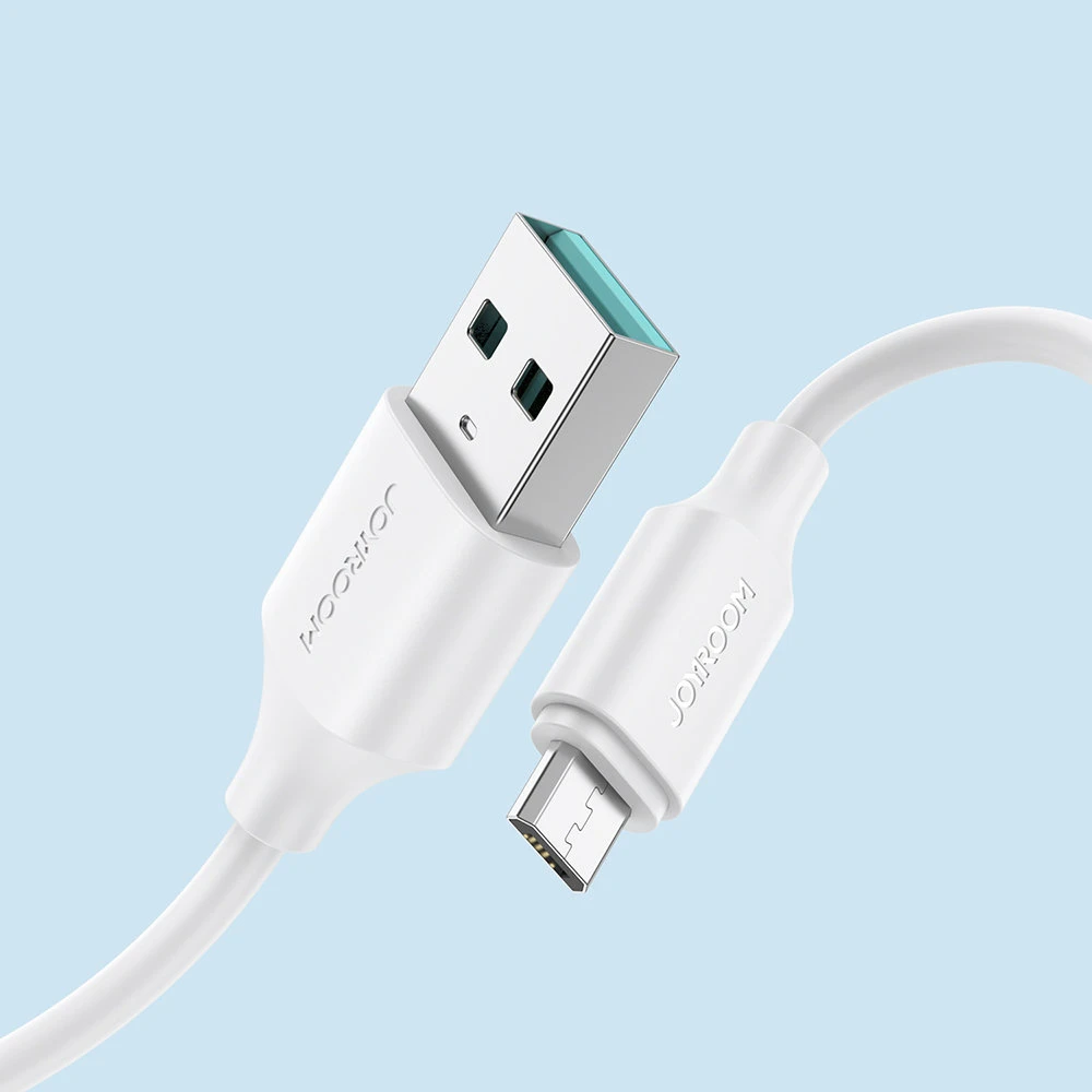 USB kabelis Joyroom S-UM018A9 USB į MicroUSB 2.4A 2.0m baltas
