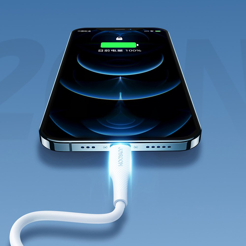 USB kabelis Joyroom S-1224M3 Type-C iki Lightning 20W 1,2m juodas