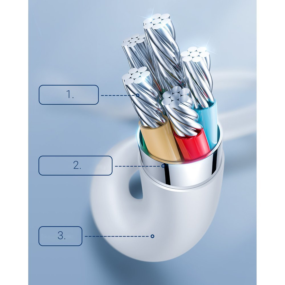 USB kabelis Joyroom S-1224M3 Type-C iki Lightning 20W 1,2m juodas