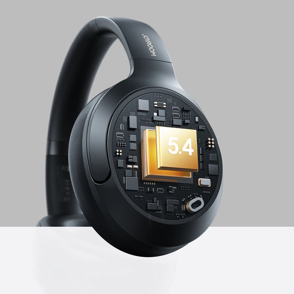 Belaidės ausinės Joyroom JR-JH2 Hybrid ANC juodos