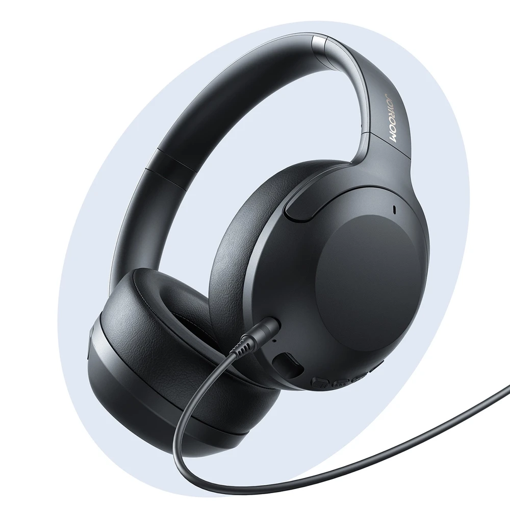 Belaidės ausinės Joyroom JR-JH2 Hybrid ANC juodos
