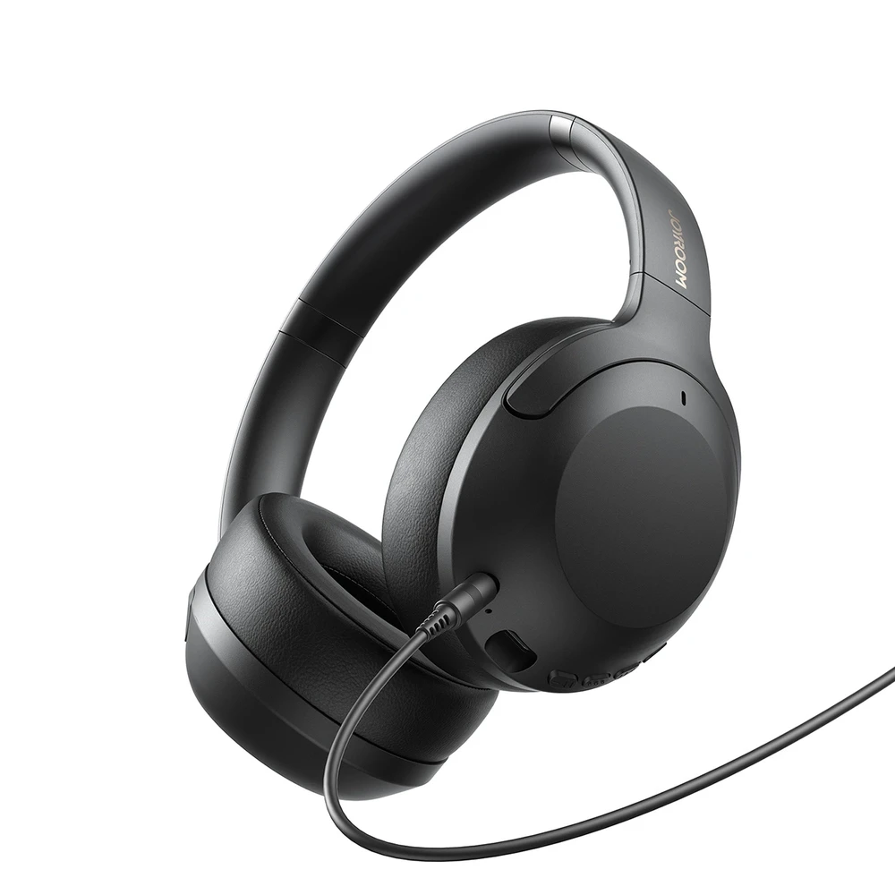 Belaidės ausinės Joyroom JR-JH2 Hybrid ANC juodos