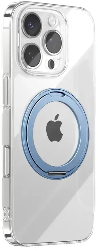 Joyroom JR-16JL6 dėklas, skirtas „iPhone 16 Pro Max“ itin plonam „MagSafe“ dėklui, suderinamam su 360° žiediniu stovu - Mėlyna