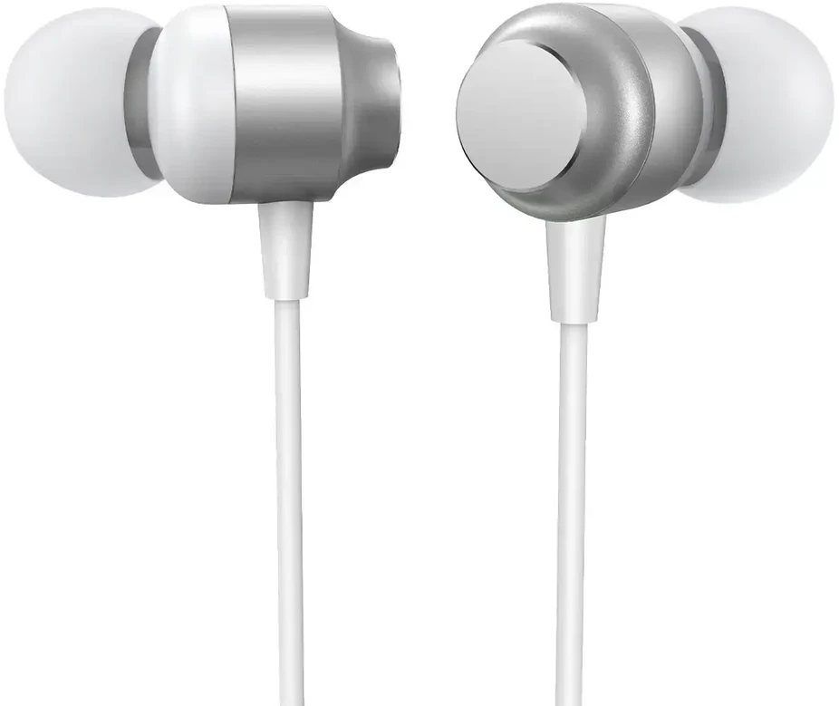 Joyroom JR-EC06 USB-C Įstatomos į ausis ausinės - sidabrinis