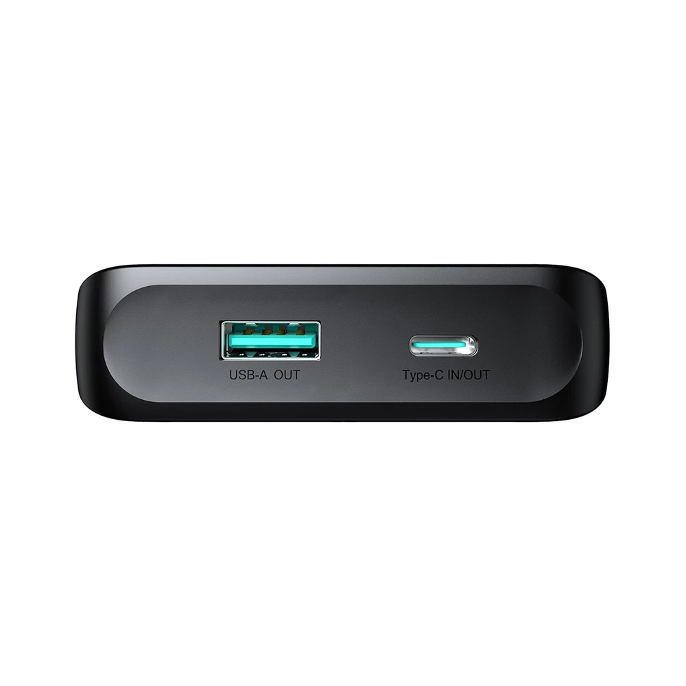 Joyroom JR-PBF19 22.5W 10000mAh Powerbank with Two Built-in Cables – juodos spalvos