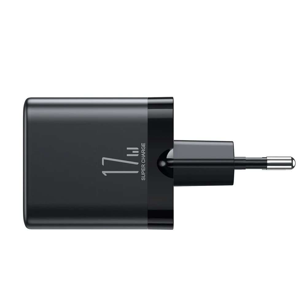 Sieninis įkroviklis Joyroom JR-TCN02, 3.4A 3xUSB (juodas)