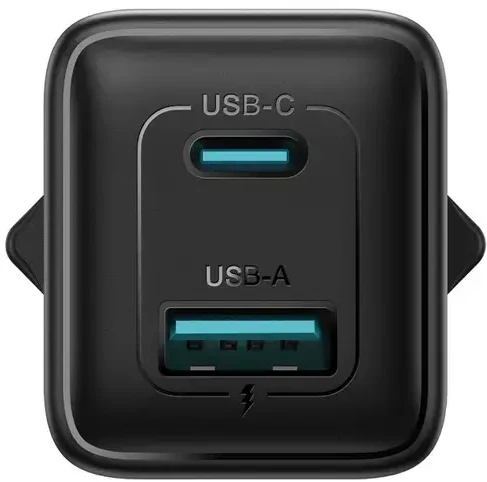Joyroom JR-TG8 GaN 45W USB-C + USB-A Wall Charger - Juodas