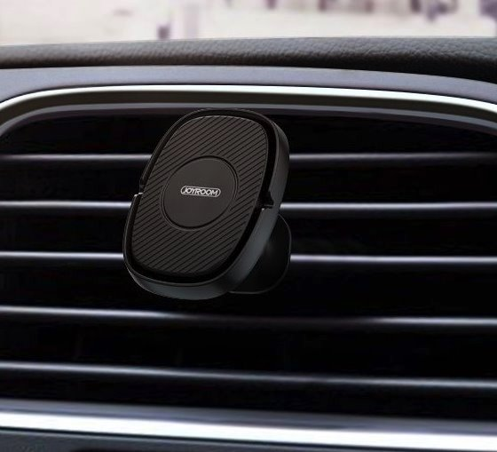 Automobilinis telefono laikiklis Joyroom JR-ZS202 (air vent) magnetinis juodas