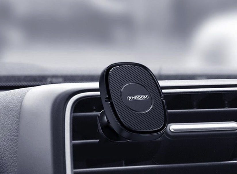 Automobilinis telefono laikiklis Joyroom JR-ZS202 (air vent) magnetinis juodas