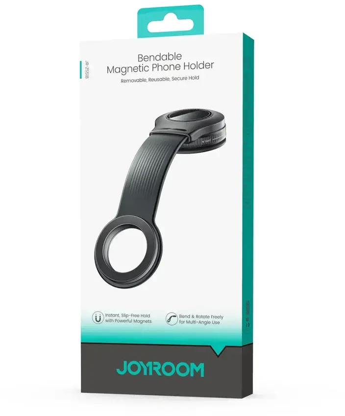 „Joyroom JR-ZS518“ sulankstomas magnetinis telefono laikiklis – juodas