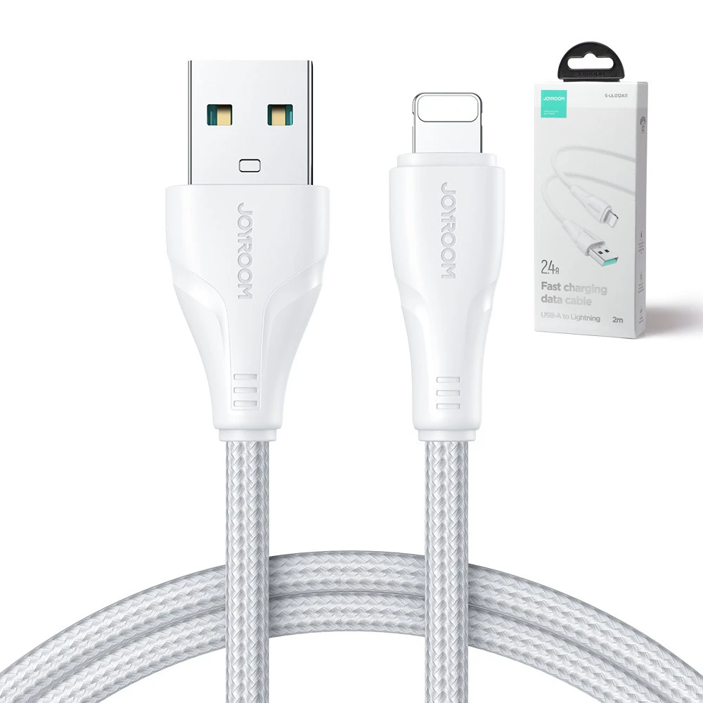 Kabelis USB viršija / Lightning / 2m Joyroom S-UL012A11 (baltas)