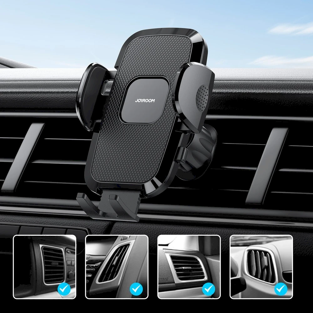 Automobilinis telefono laikiklis Joyroom JR-ZS259 (air vent) juodas