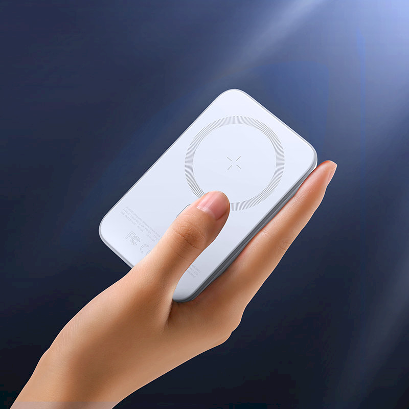 Mini Wireless PowerBank 20W 10000mAh Joyroom JR-W020 (balta)