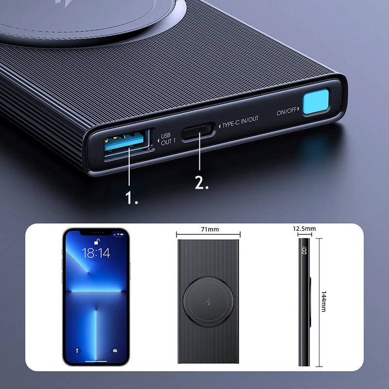 Ausinės Joyroom JR-EC07 USB-C juodos
