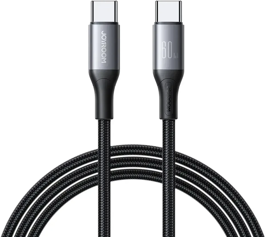 USB kabelis Joyroom S-A28 USB-C to USB-C 60W 2.0m juodas