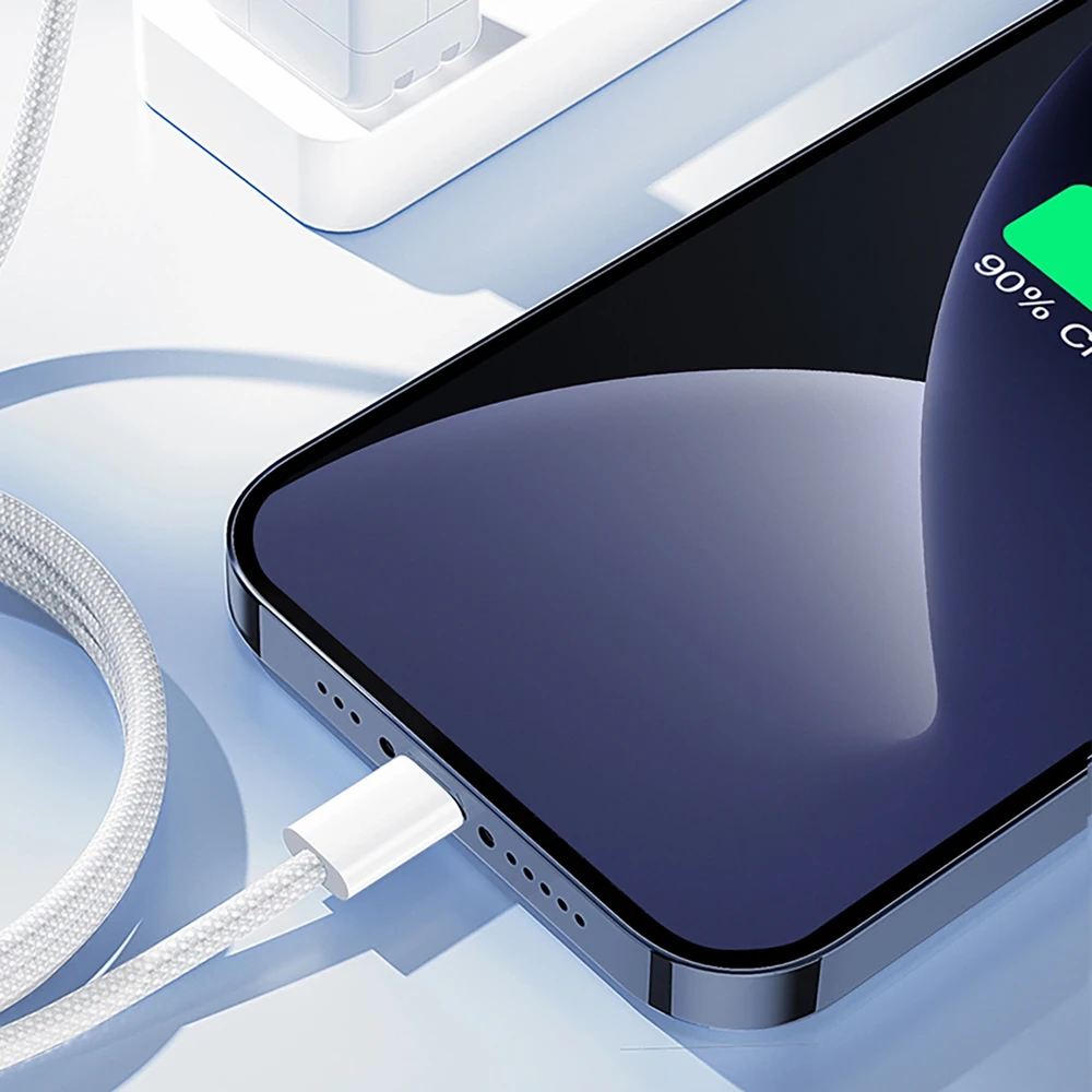 USB laidas Joyroom S-A45 USB-C iki Lightning 30W 1,2m baltas