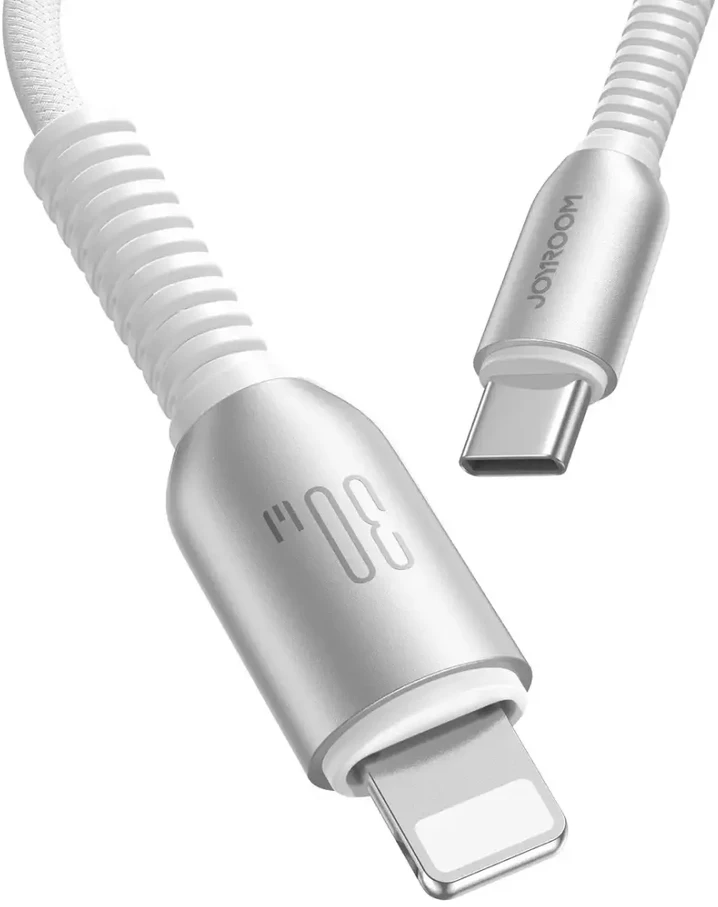 USB laidas Joyroom S-A51 USB-C iki Lightning 30W 1.2m pilkas