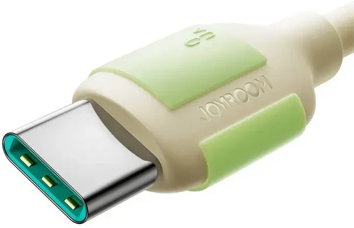 Joyroom S-A53 duomenų perdavimo ir įkrovimo kabelis | USB-A į USB-C | 30W | 2m | smėlio spalvos