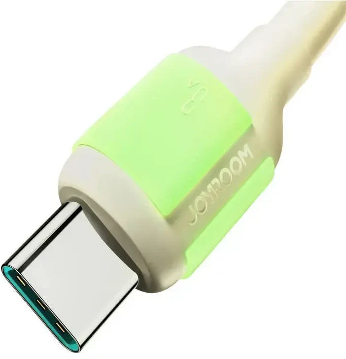Joyroom S-A53 duomenų perdavimo ir įkrovimo kabelis | USB-A į USB-C | 30W | 2m | smėlio spalvos