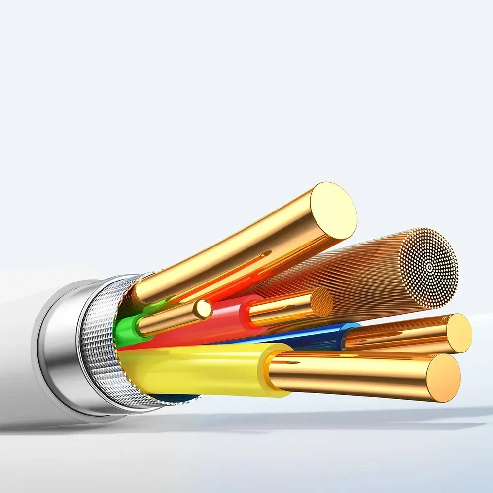 Joyroom S-A59 Vibrant Series 3A USB-A - USB-C cable 1.2m - baltas