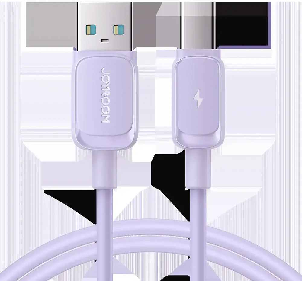Joyroom Kabelis S-AC027A14 USB į USB C / 3A/ 1.2 m (violetinė)