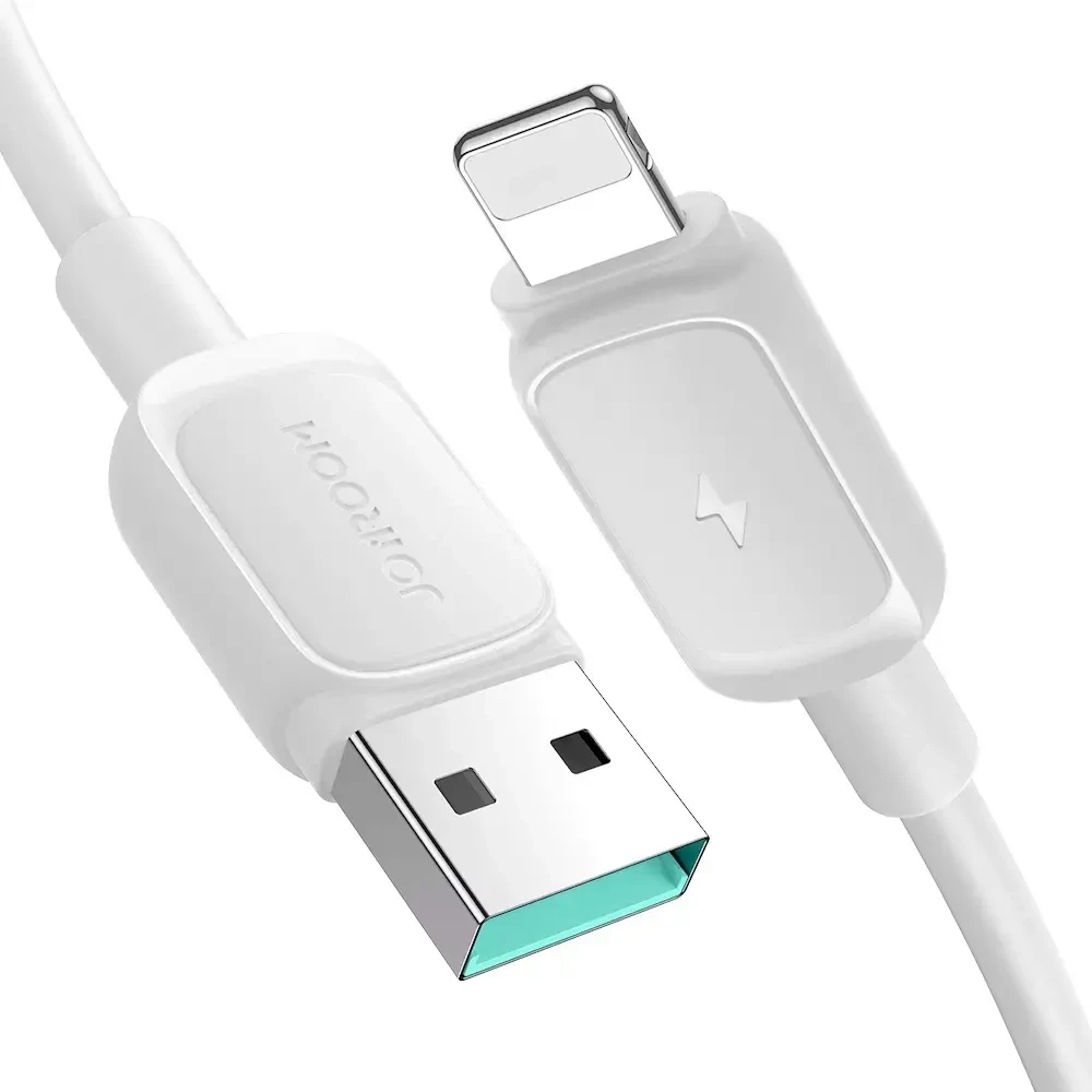 Joyroom Kabelis S-AL012A14 2.4A USB prie Lightning / 2.4A/ 1.2m (baltas)