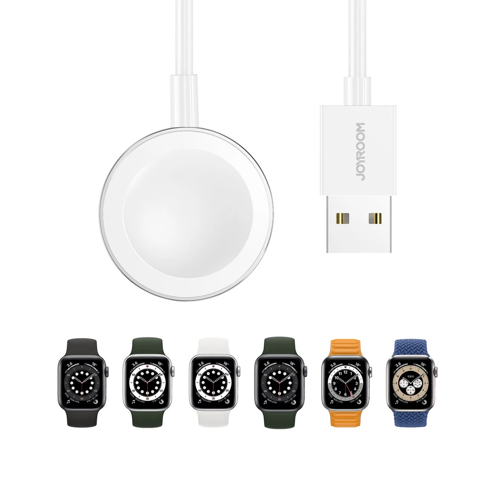 Įkroviklis belaidis Joyroom S-IW001S skirtas Apple Watch 1.2m baltas