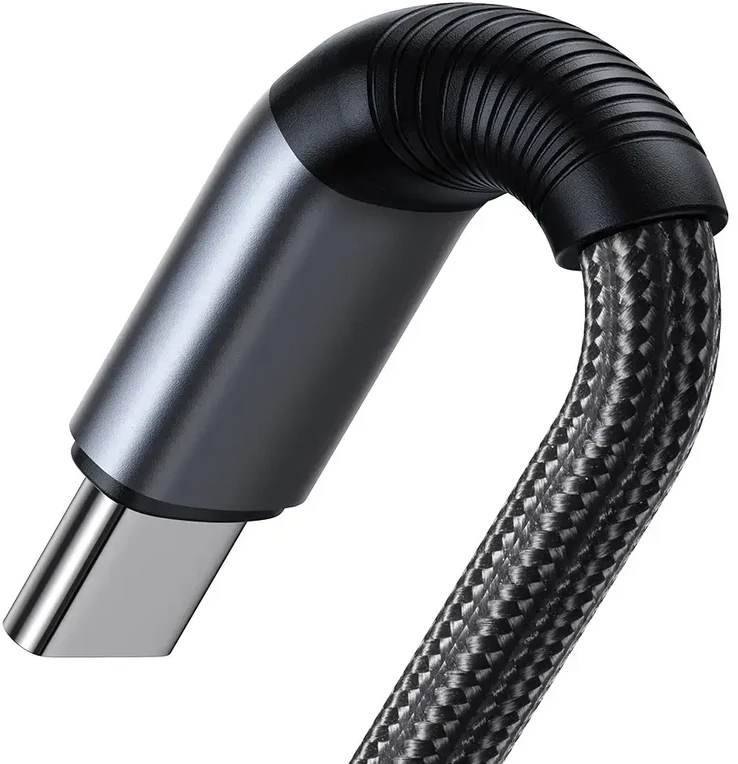 Joyroom Speedy Series SA21-1T2 duomenų perdavimo ir įkrovimo kabelis | USB-C į USB-C | 100 W | 1,5 m | juodas