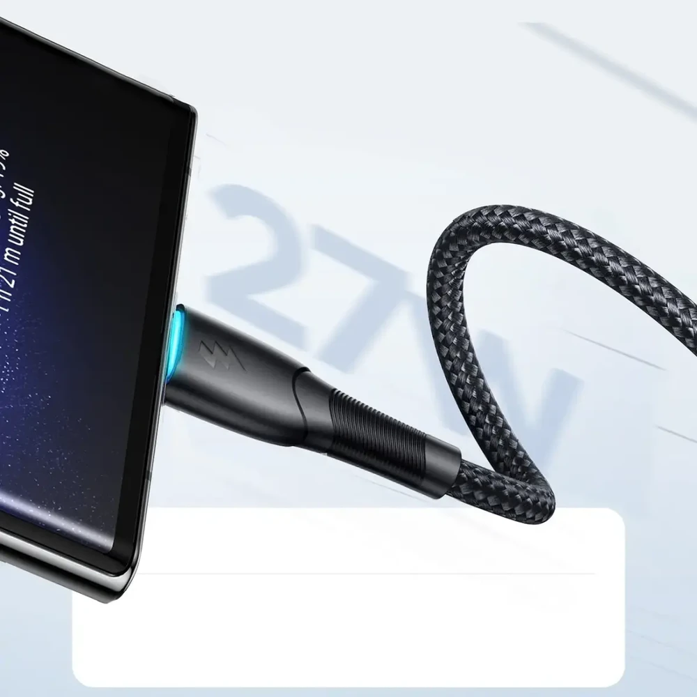 Joyroom Starry Series SA32-AC3 duomenų perdavimo ir įkrovimo kabelis | USB-A į USB-C | 15 W | 1 m | juodas