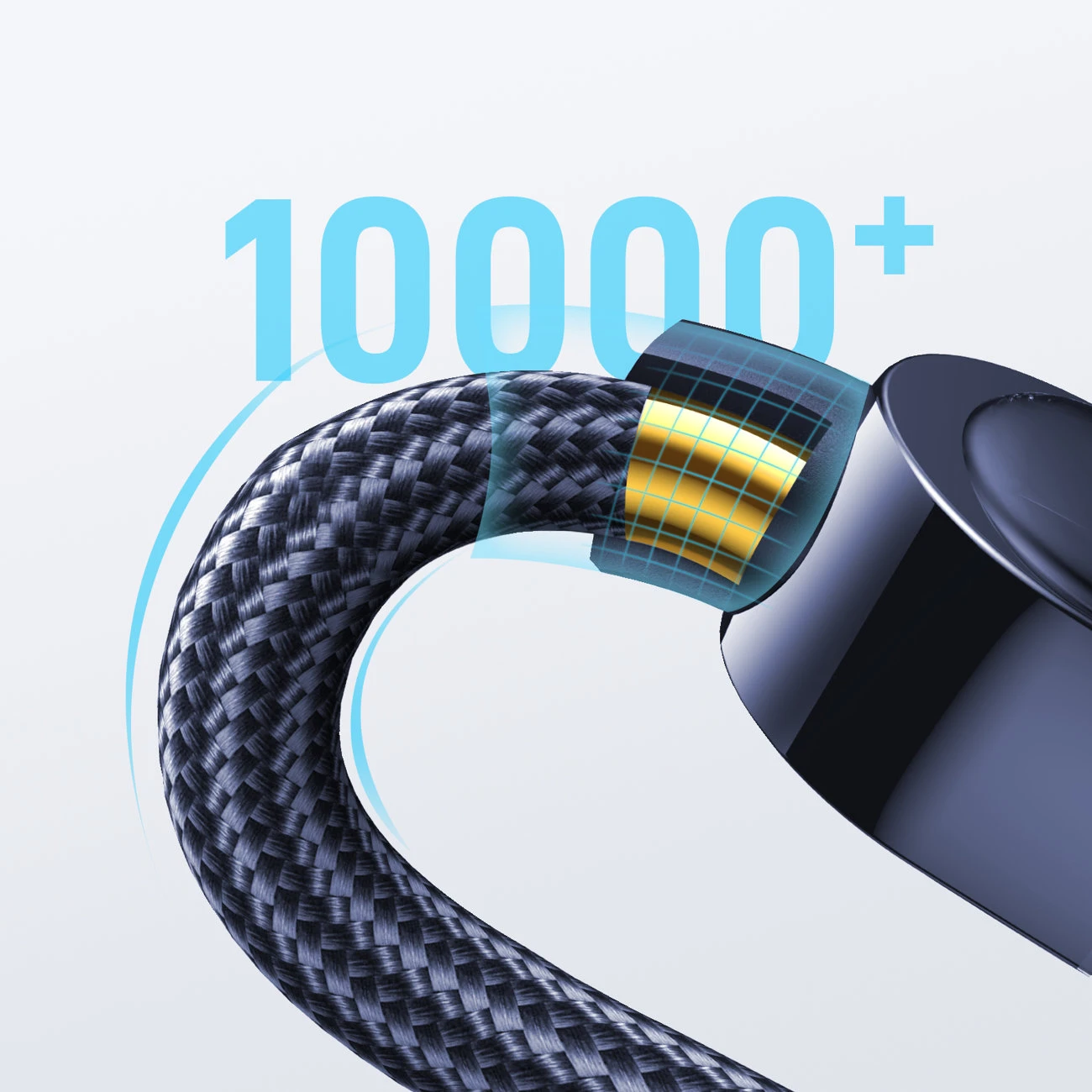 Kabelis do USB-C 100W 1,2m Joyroom S-CC100A4 (mėlyna)