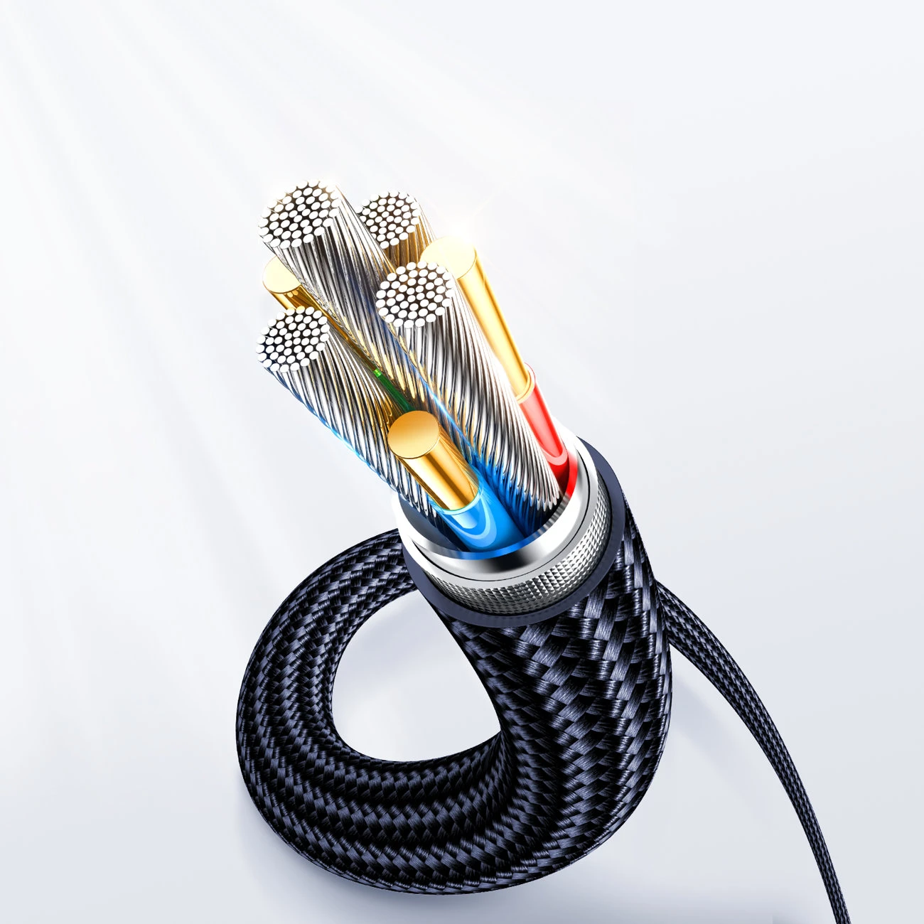Kabelis do USB-C 100W 1,2m Joyroom S-CC100A4 (mėlyna)
