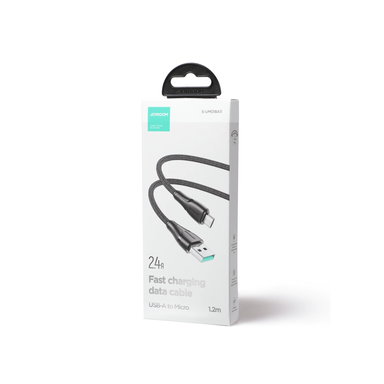 Kabelis prie Micro USB-A / Surpass / 1.2 m Joyroom S-UM018A11 (juodas)