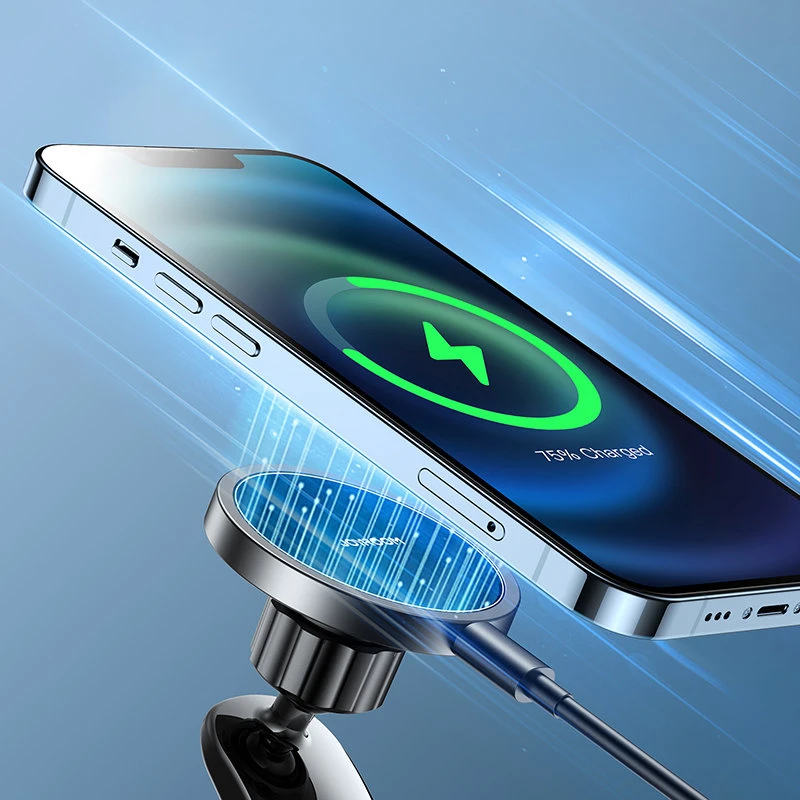 Automobilinis telefono laikiklis Joyroom JR-ZS240 15W MagSafe, tvirtinamas ant prietaisų skydelio