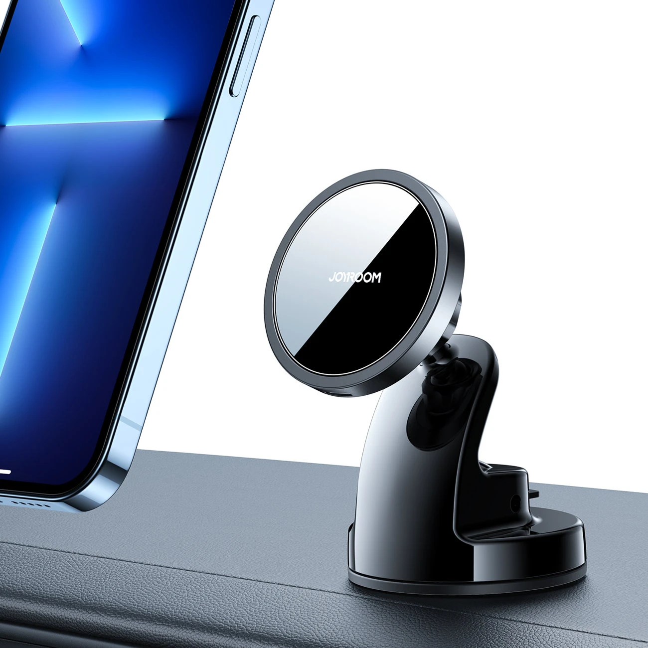 Automobilinis telefono laikiklis Joyroom JR-ZS240 15W MagSafe, tvirtinamas ant prietaisų skydelio
