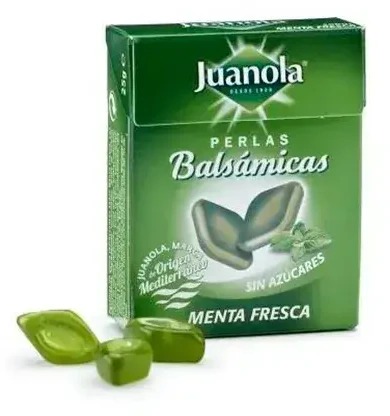 Juanola šviežių mėtų pastilės 25g