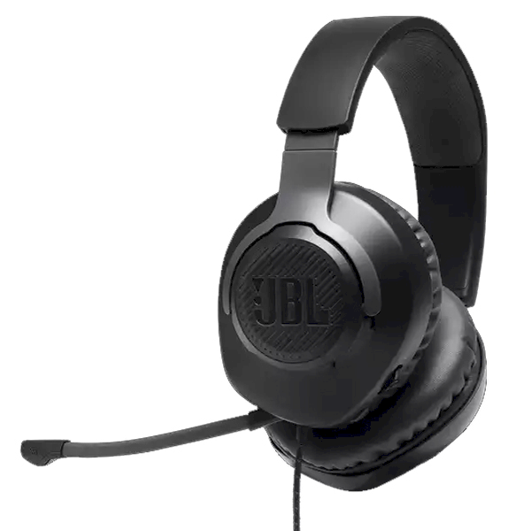 Žaidimų ausinės JBL Quantum 100, Juodos | Varle.lt